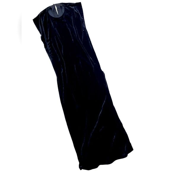 Nili Lotan Velvet Maxi Gown Sleeveless